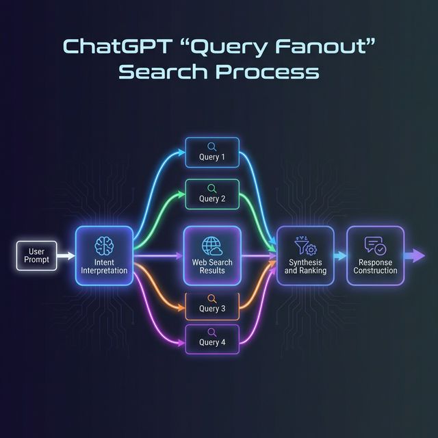 ChatGPT Query Fanout Process